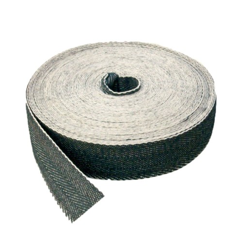 Webbing Black and White 33m Roll 2ins Wide