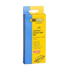 180 Series S/Steel Nails - 25mm Pk1,000 (D)