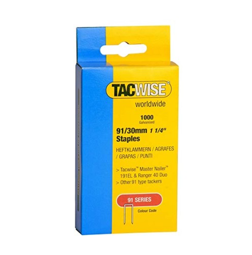 91 Series Staples - 30mm Pack of 1,000   (Disc)
