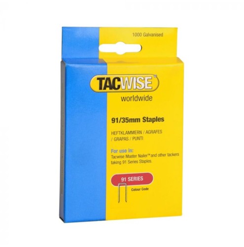 91 Series Staples - 35mm Pack of 1,000   (Disc)