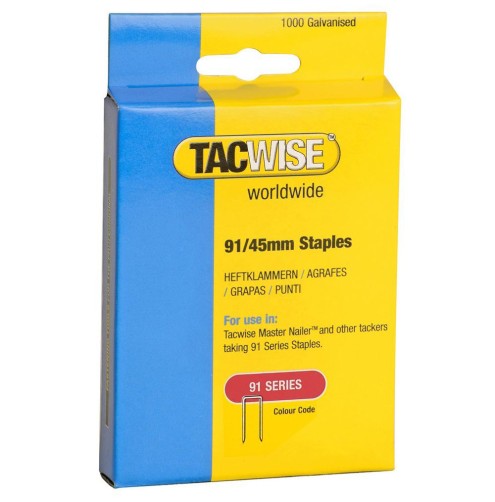 91 Series Staples - 45mm Pack of 1,000   (Disc)