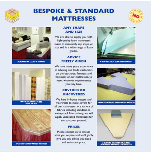 Bespoke & Standard Mattresses