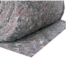 Black Cotton Felt FR 27ins Wide 750gsm Per Metre