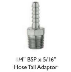 Compressor Accessory 1/4" Hose Tail Adapter