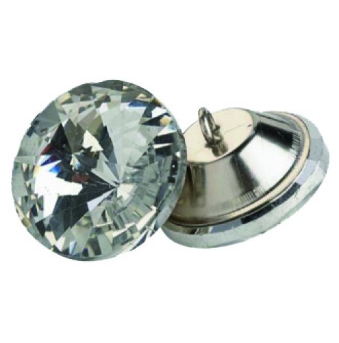 Glass Buttons 20mm Pack 10   (Disc)