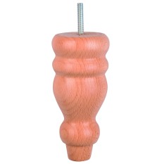 Turned Legs (WF404) Natural (Disc)