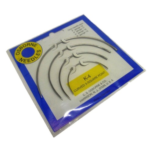 Curved Leather Point Needle Kit No K4 (DISC)