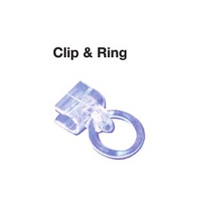 Roman Blind Cord Clip & Ring Pack 100