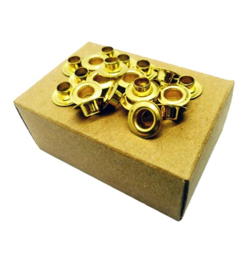 Brass Grommets/Eyelets 1/4ins 144 No G1-0   (Disc)