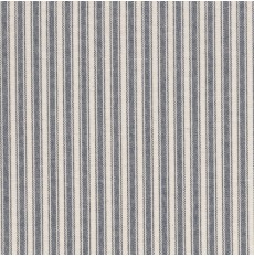 Ticking Fabric Pequeno Small Stripe Navy Per Met