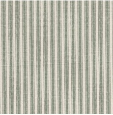 Ticking Fabric Pequeno Small Stripe Green Per Met